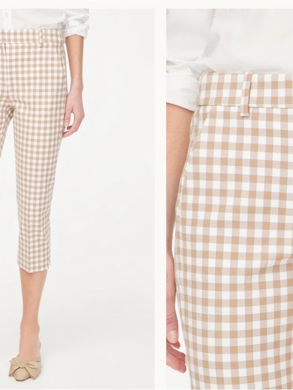 Women’s Factory J Crew Slim straight-leg capri pant-Size 6P